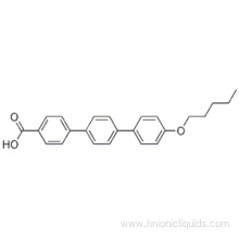 [1,1':4',1''-Terphenyl]-4-carboxylic acid, 4''-(pentyloxy)- CAS 158938-08-0